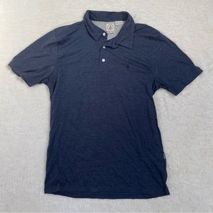 Volcom blue polo shirt